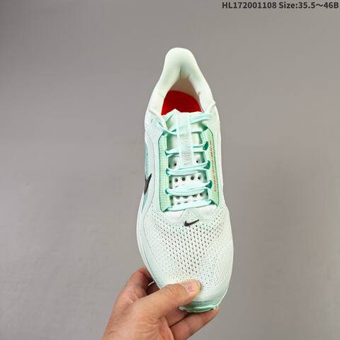 Nike Air Zoom Pegasus Premium Mint White Dark Grey Red EU 35 5-46 Running Shoe - Unisex (BS-63876)