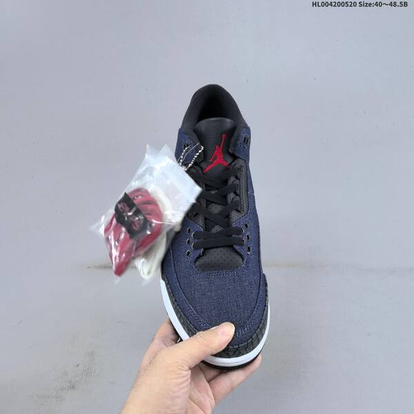 Jordan Levi's x Air Jordan 3 Retro SP Denim/Black/White/Red EU 40-48.5 basketball