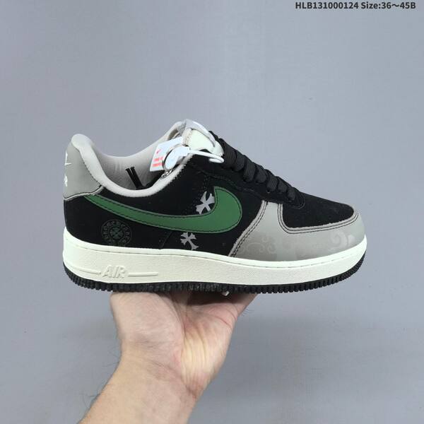 Nike Air Force 1 07 LV8 black grey green white EU 36-45 sneaker