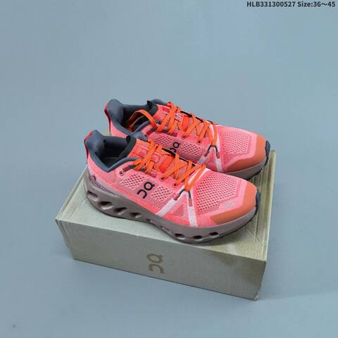 On Cloudsurfer Trail Grey Black Or White EU 36-45 Trail Shoe Trail Running Sneakers - Unisex (BS-69512)