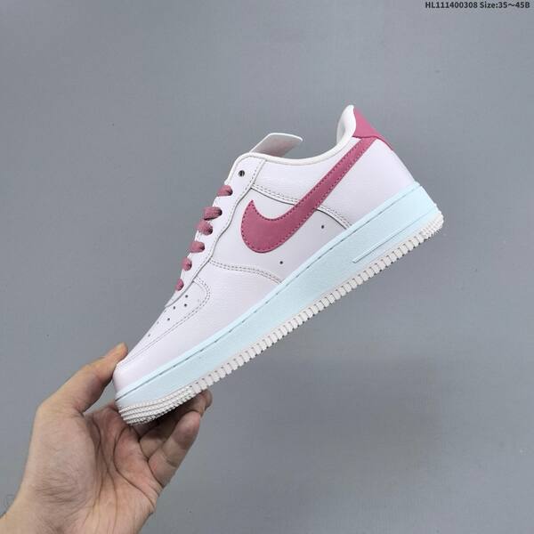 Nike Air Force 1 07 light pink dark pink white EU 35-45 sneaker
