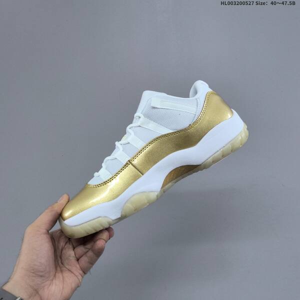 Jordan Air Jordan 11 Retro Low White/Metallic Gold EU 40-47.5 basketball