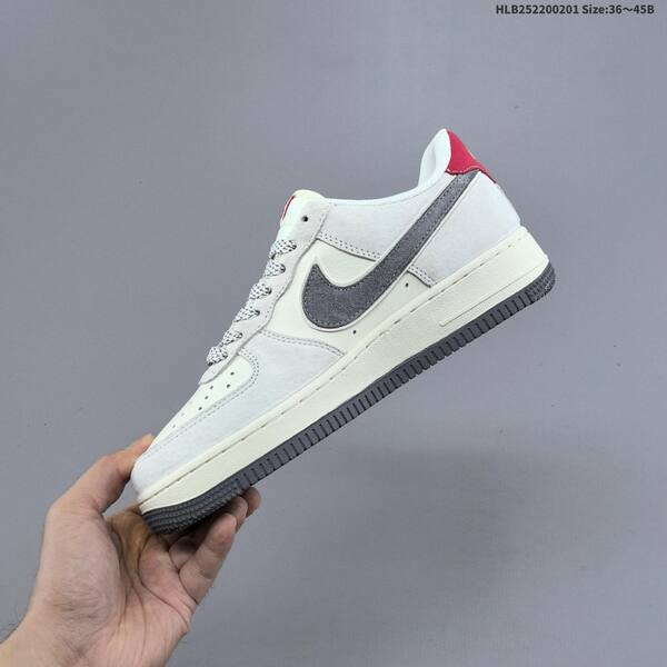 Nike Air Force 1 07 LV8 white red yellow black EU 36-45 sneaker