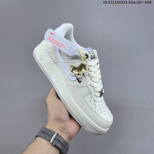 Nike Air Force 1 07 CNY IQ1119 011 off white burgundy gold white EU 36 45 sneaker EU 36-45