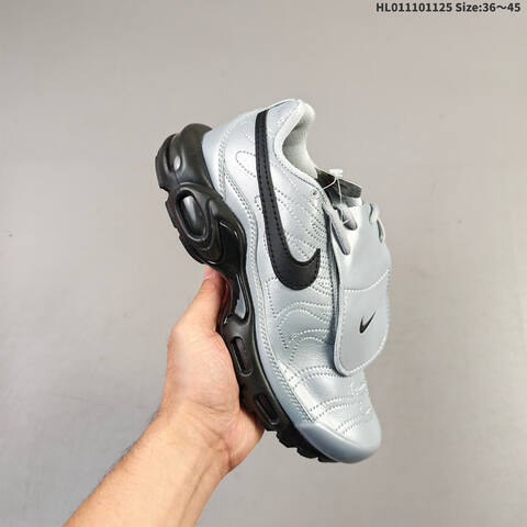 Nike Air Max Plus Drift TN Metallic Silver Black EU 36-45 Running Shoe - Unisex (BS-63083)