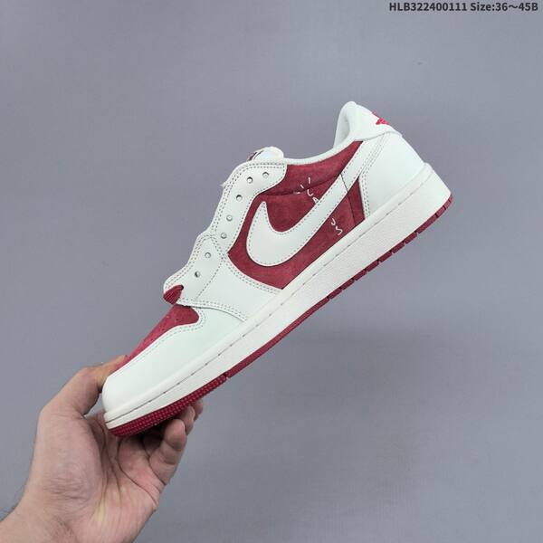 Nike Air Jordan 1 Low x Travis Scott white/red EU 36-45 lifestyle