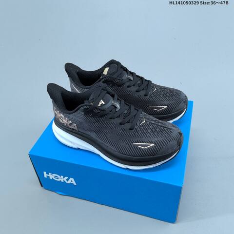 HOKA ONE ONE Clifton 9 All White EU 36-47 Running Shoe Running Sneakers - Unisex (BS-69368)