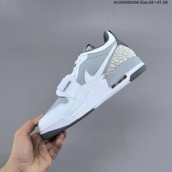 Jordan Legacy 312 Low White/Grey EU 36-47.5 basketball