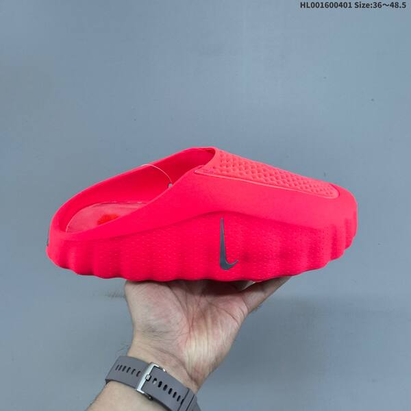Nike Mind 001 light grey bright red EU 36-48 5 slides