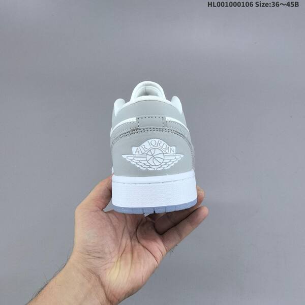 Air Jordan Air Jordan 1 Low wolf grey / white 36~45 casual