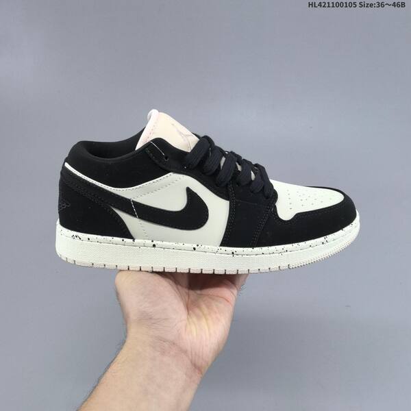 Nike Air Jordan 1 Low black/white 36-46 casual