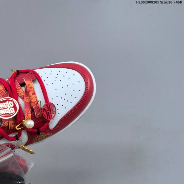 Nike SB Dunk Low red white gold black EU 36-46 skate shoe