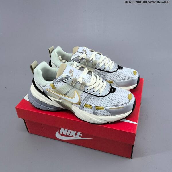 Nike V2K Runtekk White Grey Pink Silver Gold EU 36-46 running shoe