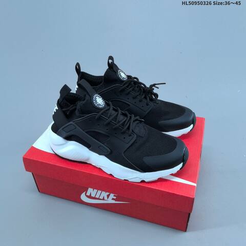Nike Air Huarache City Mid Lea 819685-101 Black White EU 36-45 Sneaker - Unisex (BS-61128)