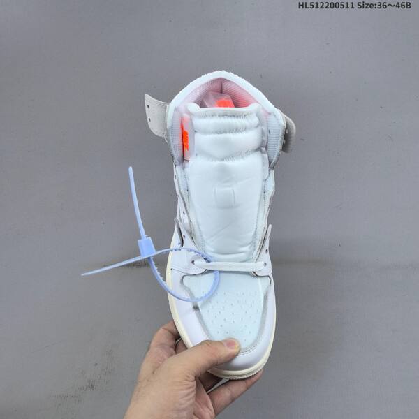 Jordan Off-White x Air Jordan 1 Retro High OG White/White EU 36-46 basketball