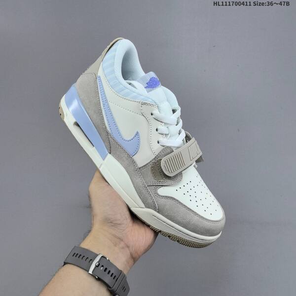 Jordan Legacy 312 Low white/light grey/light blue EU 36-47 basketball