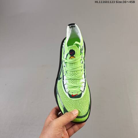 Nike Air Zoom Alphafly Next 3 Neon Green Black White Volt EU 36-45 Running Shoe - Unisex (BS-63196)
