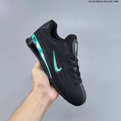 Nike Shox Z HQ7540-001 Black Gold EU 36-46 Running Shoe - Unisex (BS-61990)