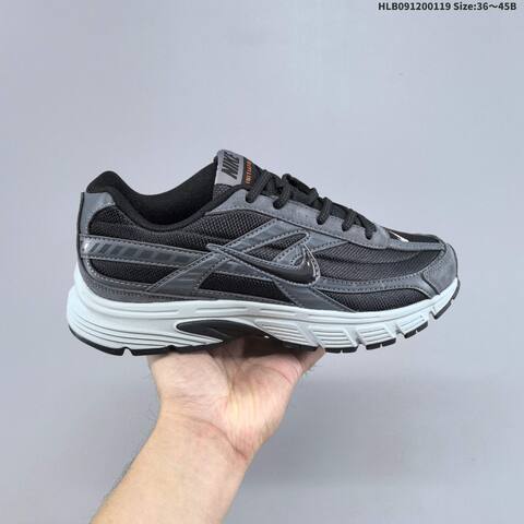 Nike Initiator Black Dark Grey White EU 36-45 Running Shoe - Unisex (BS-61895)