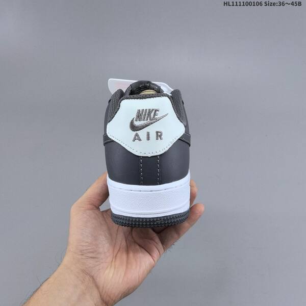 Nike Air Force 1 07 dark grey white black EU 36-45 sneaker