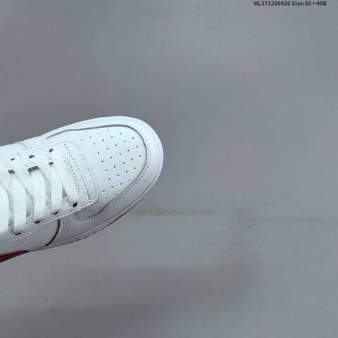 Nike Big Low White Red EU 36-45 Skate Shoe - Unisex (BS-60632)