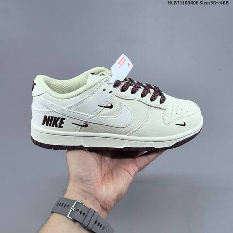 Nike Dunk Low Off White Dark Green EU 36-46 Skate Shoe - Unisex (BS-60895)