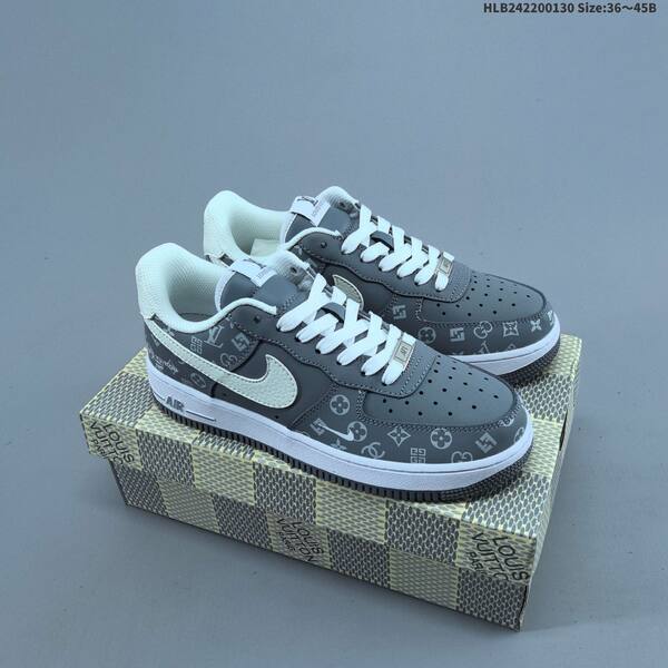 Nike Air Force 1 07 LV8 brown white olive EU 36-45 sneaker