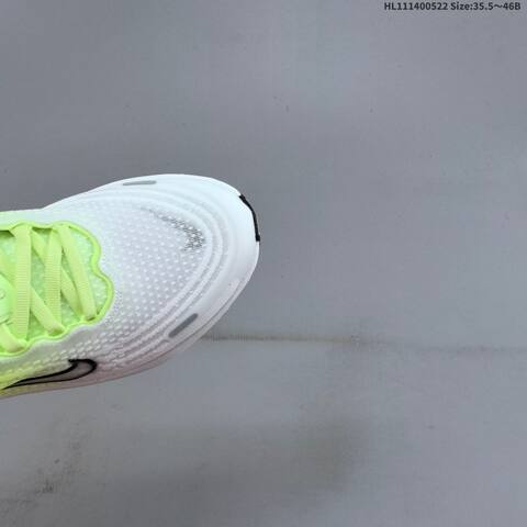 Nike Vomero Plus ReactX Air Zoom White Neon Yellow Black EU 35 5-46 Running Shoe - Unisex (BS-60217)