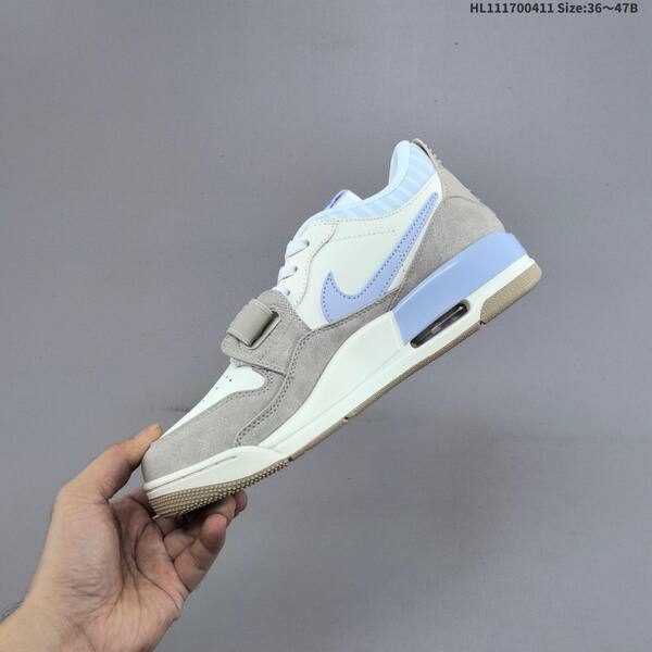 Jordan Legacy 312 Low white/light grey/light blue EU 36-47 basketball