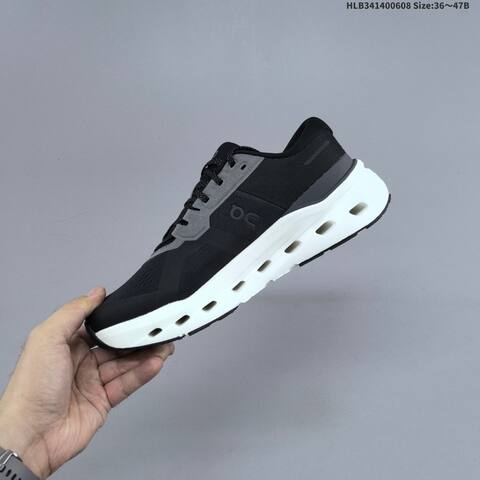 On Running Cloudrunner 3 Wide White Light Grey EU 36-47 Running Shoe Running Sneakers - Unisex (BS-69497)