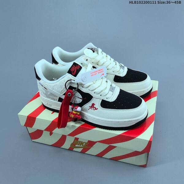 Nike Air Force 1 07 Low off white navy red EU 36-45 sneaker