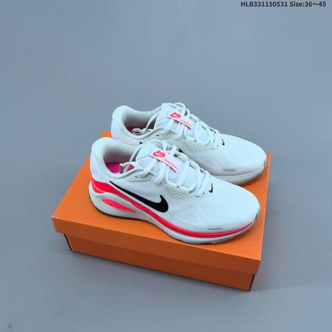 Nike Air Zoom Structure 26 Light Grey Purple Black Orange EU 36-45 Running Shoe - Unisex (BS-60052)