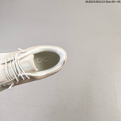 On Running Cloud 6 Beige Off White EU 36-45 Running Shoe Running Sneakers - Unisex (BS-69821)