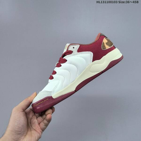 Jordan Session white/burgundy/brown cow print 36~45 lifestyle