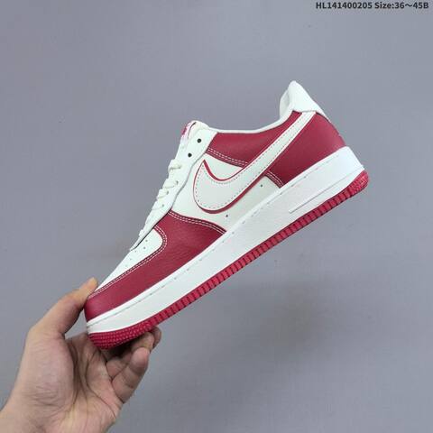 Nike Air Force 1 Low Off White Red White EU 36-45 Sneaker - Unisex (BS-61531)