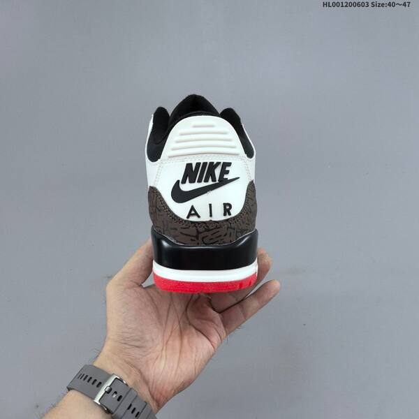 Jordan Air Jordan 3 white/black/cement grey/red EU 40-47 basketball