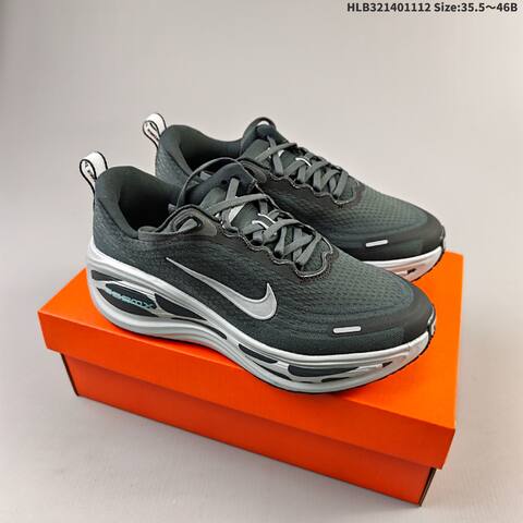 Nike Vomero Plus Dark Grey Silver Black White EU 35 5-46 Running Shoe - Unisex (BS-63824)