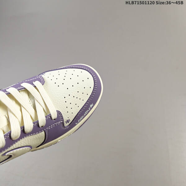 Nike Air Jordan 1 Low white/purple EU 36~45 lifestyle