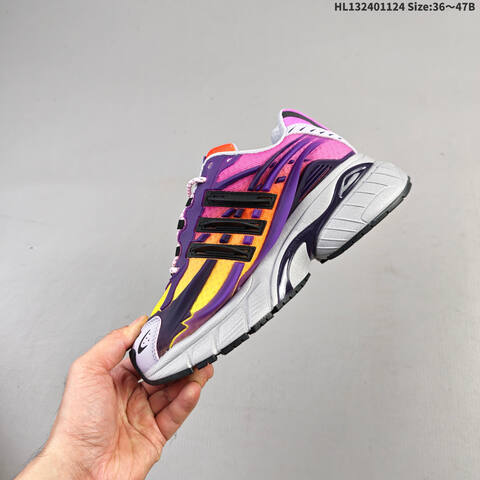 Adidas Adistar Jellyfish 3D Yellow Purple Pink Orange Grey EU 36-47 Running Shoe - Unisex (BS-65496)