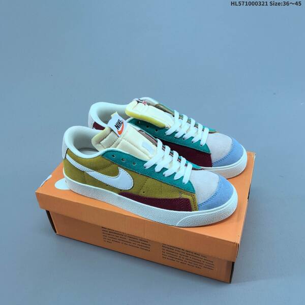 Nike Blazer Low 77 VNTG white blue sail EU 36-45 skate shoe