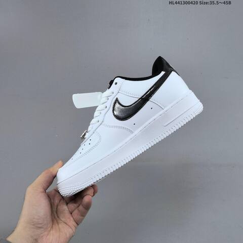Nike Air Force 1 07 Low White Black EU 35 5-45 Sneaker - Unisex (BS-60630)