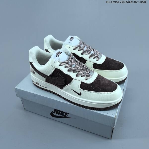 Nike Air Force 1 07 LX off white dark brown EU 36-45 skate shoe