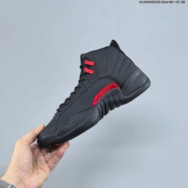Jordan Air Jordan 12 Retro Black/Red 40~47.5 basketball
