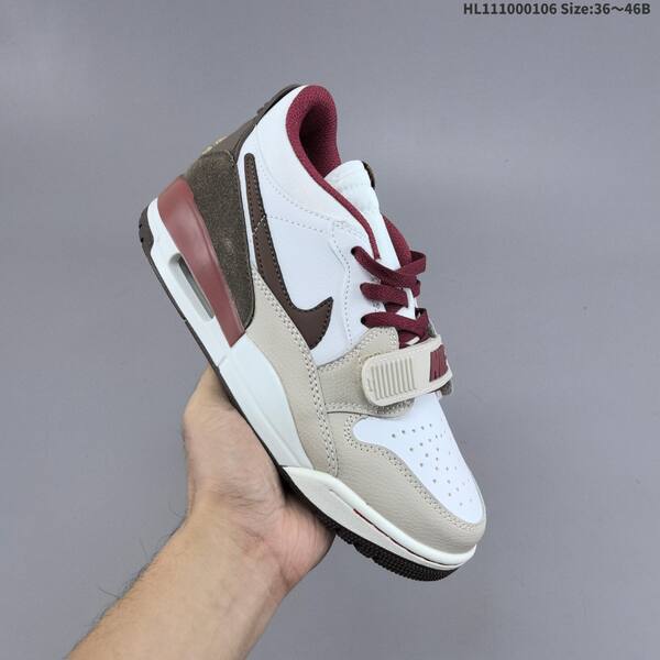 Jordan Legacy 312 Low White/Beige/Burgundy/Brown EU 36-46 casual