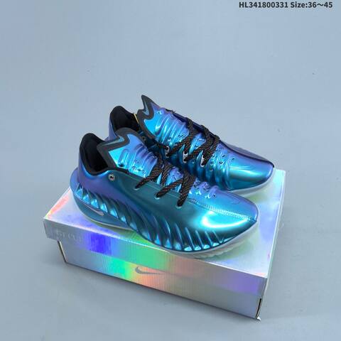 Nike Air Zoom G T Cut EP HV9921-600 Red Black Blue Iridescent EU 36-45 Basketball Shoe - Unisex (BS-61013)