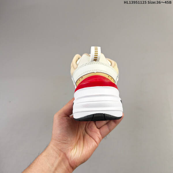 Nike M2K Tekno white beige gold red EU 36-45 sneaker