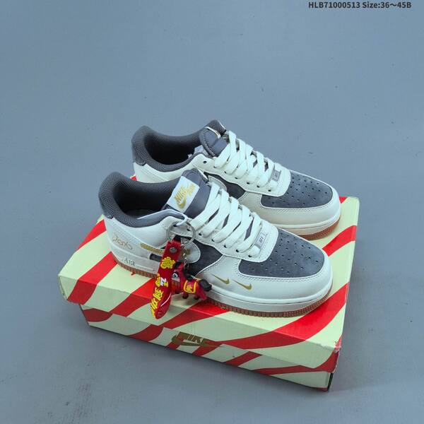 Nike Air Force 1 07 Low off white navy red grey EU 36-45 sneaker