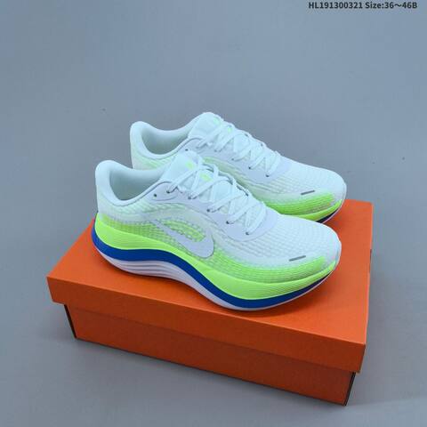 Nike Journey Run White Volt Blue Black EU 36-46 Running Shoe - Unisex (BS-61210)
