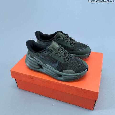 Nike Comfort Ride EasyOn IF4997-008 Dark Olive Green Black Grey EU 36-45 Running Shoe - Unisex (BS-61266)