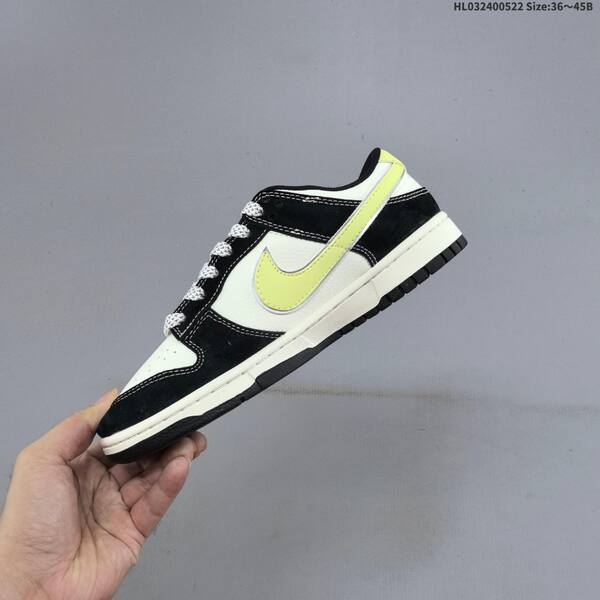 Nike Dunk SB Low off white black pale yellow EU 36-45 skate shoe